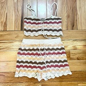 American Eagle Knit Matching Set